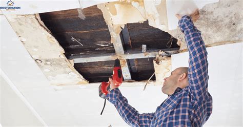 fix ceiling drywall|How To Repair WATER DAMAGED DRYWALL CEILING